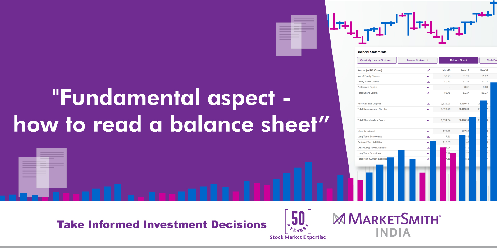 Learning Article : Fundamental Aspect - How to read a Balance Sheet ...